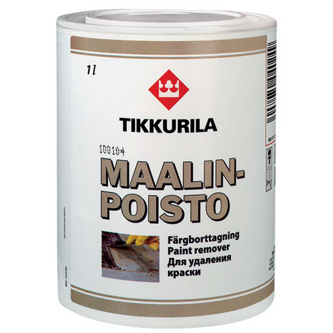 Чистящее средство Tikkurila Маалинпойсто для снятия краски (Финляндия)