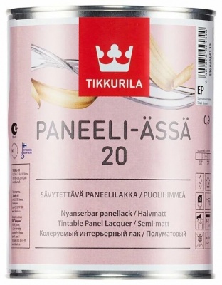 Лак Tikkurila Панели-Ясся полуматовый для внутренних работ (Финляндия)